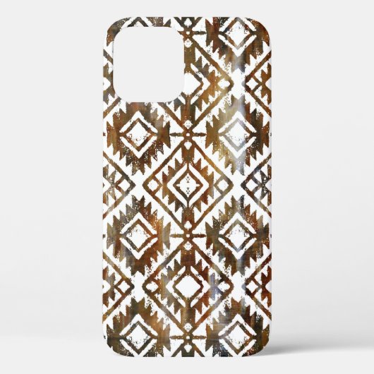 Geometrische herhaling, gestructureerde achtergron Case-Mate iPhone case (Achterkant)