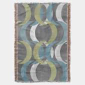 Geometrische herhaling I Deken (Voorkant Verticaal)