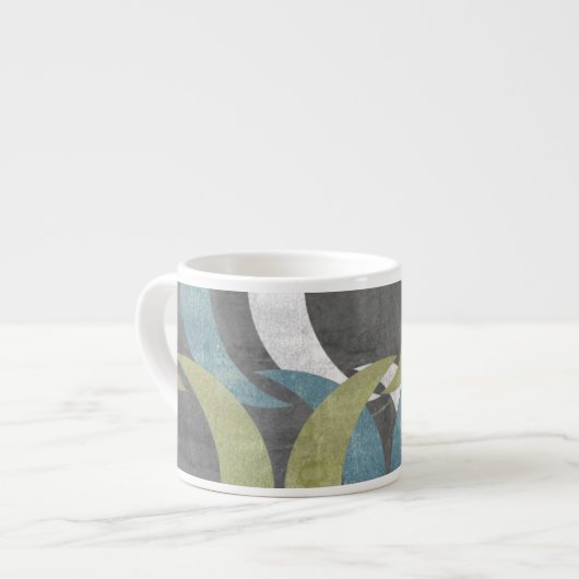 Geometrische herhaling I Espresso Kop (Links)