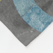 Geometrische herhaling I Fleece Deken (Hoek)