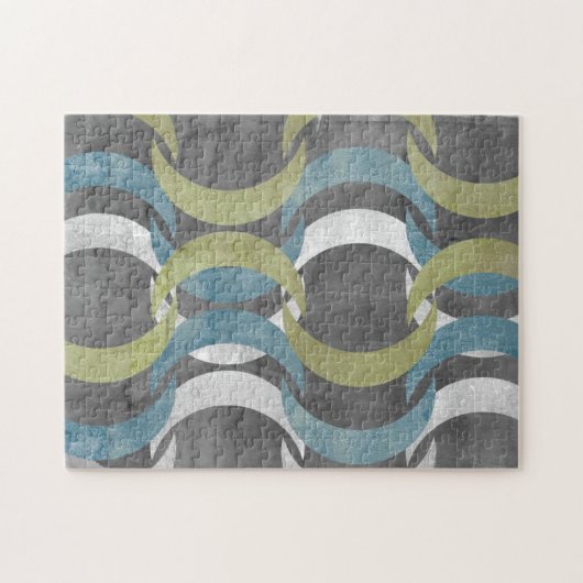 Geometrische herhaling I Legpuzzel (Horizontaal)