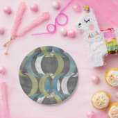 Geometrische herhaling I Papieren Bordje (Feest)