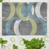 Geometrische herhaling I Theedoek (Gevouwen)