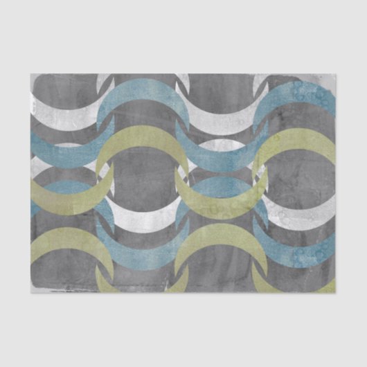 Geometrische herhaling I Tissuepapier (Voorkant)