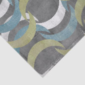 Geometrische herhaling I Tissuepapier (Detail)