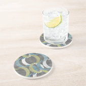 Geometrische herhaling I Zandsteen Onderzetter (Zijkant)