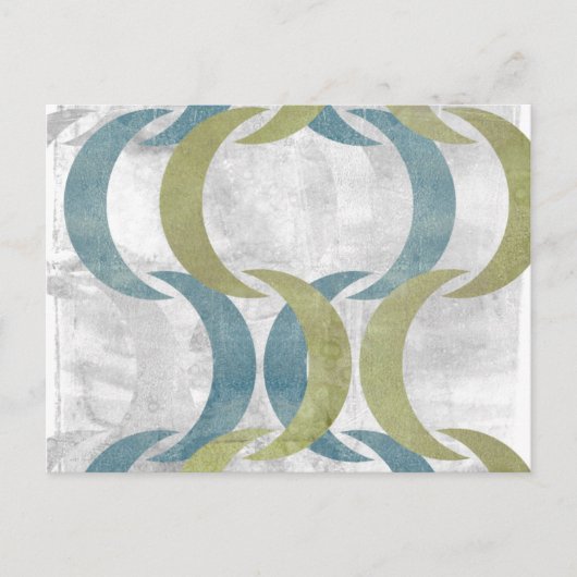 Geometrische herhaling III Briefkaart (Voorkant)