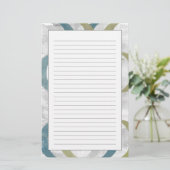 Geometrische herhaling III Briefpapier (Staand voorkant)