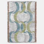 Geometrische herhaling III Deken (Voorkant Verticaal)