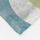 Geometrische herhaling III Fleece Deken (Hoek)