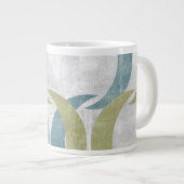 Geometrische herhaling III Grote Koffiekop (Voorkant rechts)