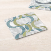 Geometrische herhaling III Kartonnen Onderzetters (Schuin)