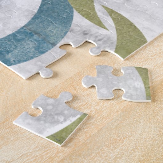 Geometrische herhaling III Legpuzzel (Zijkant)