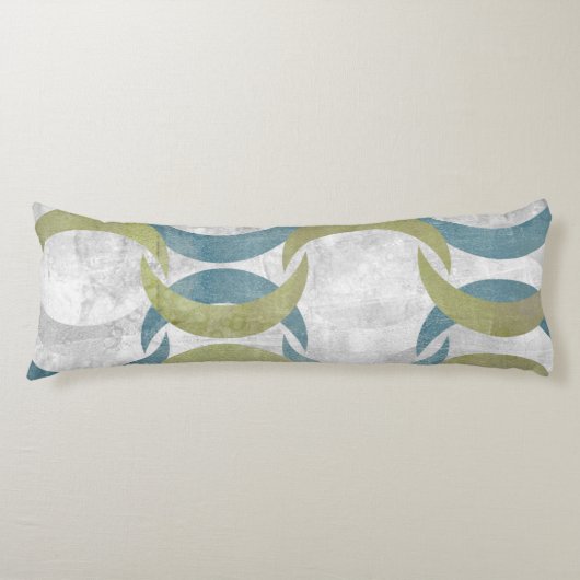 Geometrische herhaling III Lichaamskussen (Voorkant)