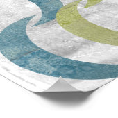 Geometrische herhaling III Poster (Hoek)