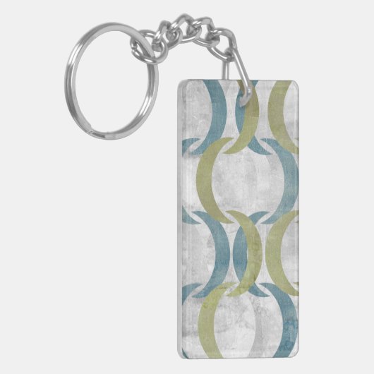 Geometrische herhaling III Sleutelhanger (Voorkant Links)