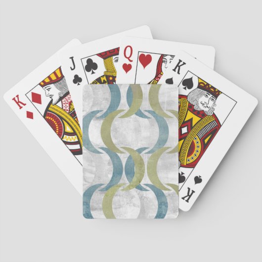 Geometrische herhaling III Speelkaarten (Achterkant)