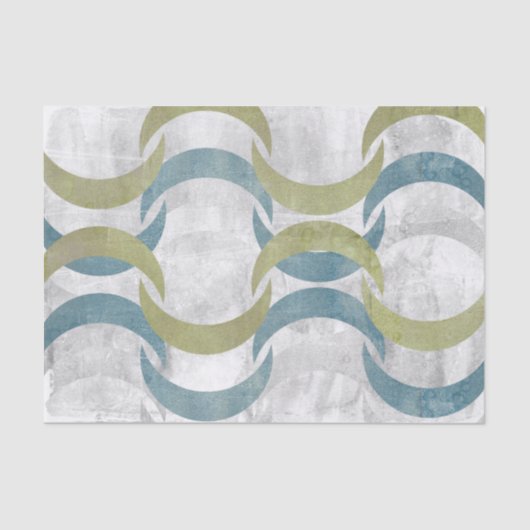 Geometrische herhaling III Tissuepapier (Voorkant)