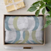 Geometrische herhaling III Tissuepapier (Geschenk)