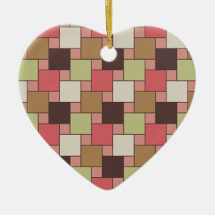 Geometrische het Kabinet van het kruid Keramisch Ornament