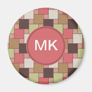 Geometrische het Kabinet van het kruid Magneet