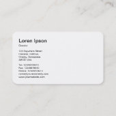 Geometrische heuvels 03 visitekaartje (Achterkant)