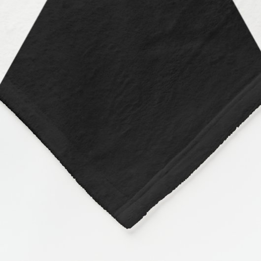 Geometrische hexagon Patroon (zwart/wit) Fleece Deken (Hoek)