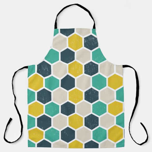 Geometrische hexagonale schort (Voorkant)