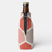 Geometrische hexagonvormen flesjeskoeler (Fles Achterkant)