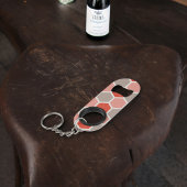 Geometrische hexagonvormen mini flessenopener