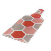 Geometrische hexagonvormen snijplank (Hoek)