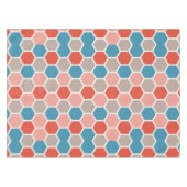 Geometrische hexagonvormen tafelkleed (Voorkant (Horizontaal))