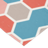 Geometrische hexagonvormen tafelkleed (Gekanteld)