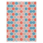 Geometrische hexagonvormen tafelkleed (Voorkant)