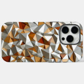 Geometrische houtkap Case-Mate iPhone case (Achterkant (horizontaal))
