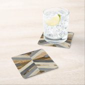 Geometrische inleg kartonnen onderzetters (Insitu)