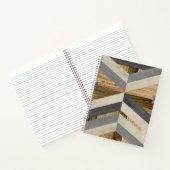 Geometrische inleg notitieboek (Binnen)
