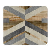 Geometrische inleg snijplank (Voorkant)