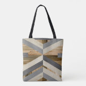 Geometrische inleg tote bag (Achterkant)