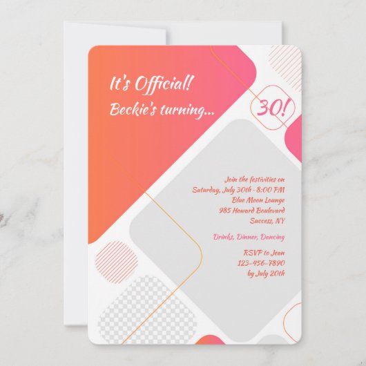 Geometrische inventarisatie kaart (Voorkant)