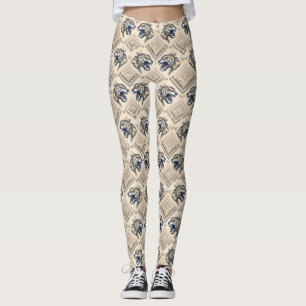 Geometrische Jakhalspatroon Leggings – Tribal Stre