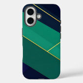 Geometrische juweeltonen Case-Mate iPhone case (Achterkant)