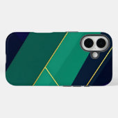 Geometrische juweeltonen Case-Mate iPhone case (Achterkant (horizontaal))