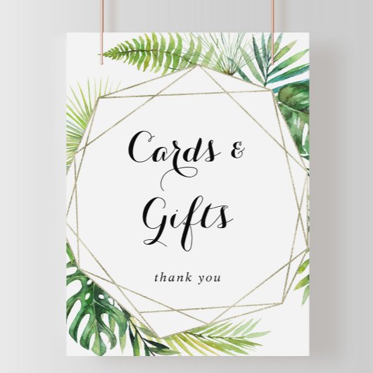 Geometrische Kaarten voor bestemming en steuntente Poster