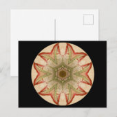 Geometrische kaleidoscoop Mandala Briefkaart (Voorkant / Achterkant)