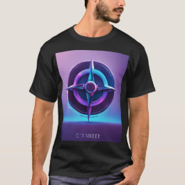 "Geometrische kernfusie: moderne Mannen" T-shirt