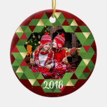 Geometrische kerstbeker