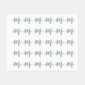 Geometrische Kerstboomgaard Labels (Vel)