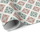 Geometrische kerstinpakpapier nr. 2 cadeaupapier (Rol Hoek)