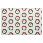 Geometrische Kerstkrans met Monogram Stof (Fat Quarter)